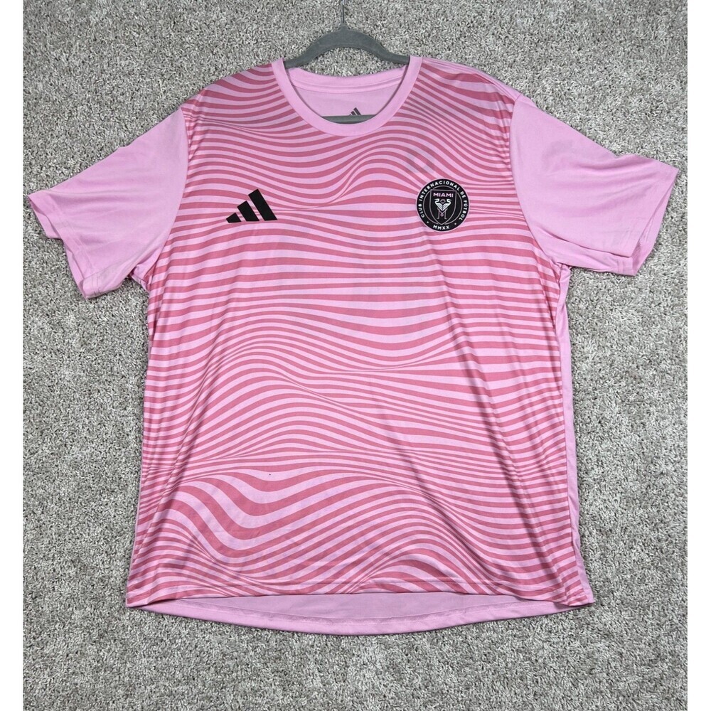 Adidas Inter Miami CF Messi Pink Training Jersey Shirt XL NWT MLS